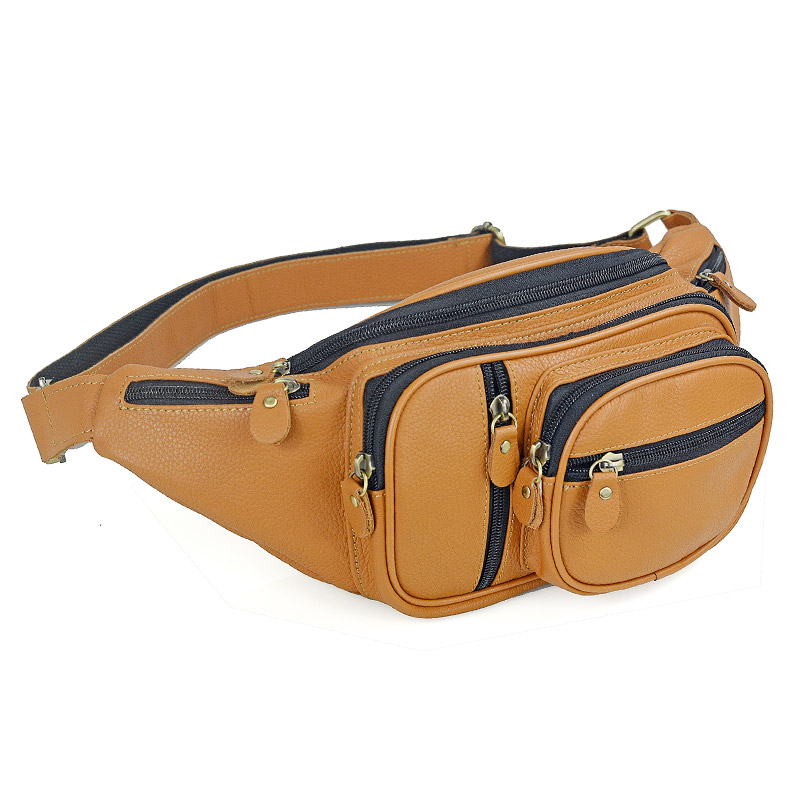 Men Accessories Pack - حقائب خصر من الجلد الطبيعي للرجال