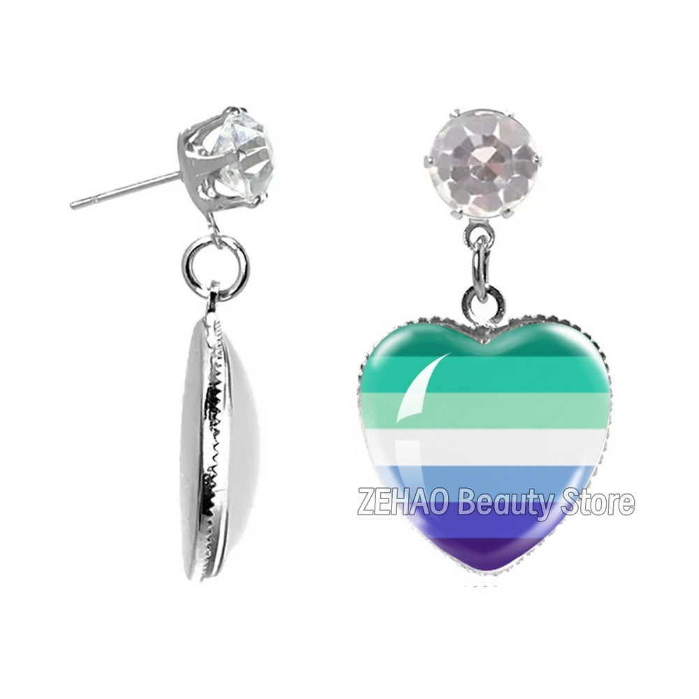 Men'S Accessories Jewelry Sale - أقراط على شكل علم فخر المثليين،