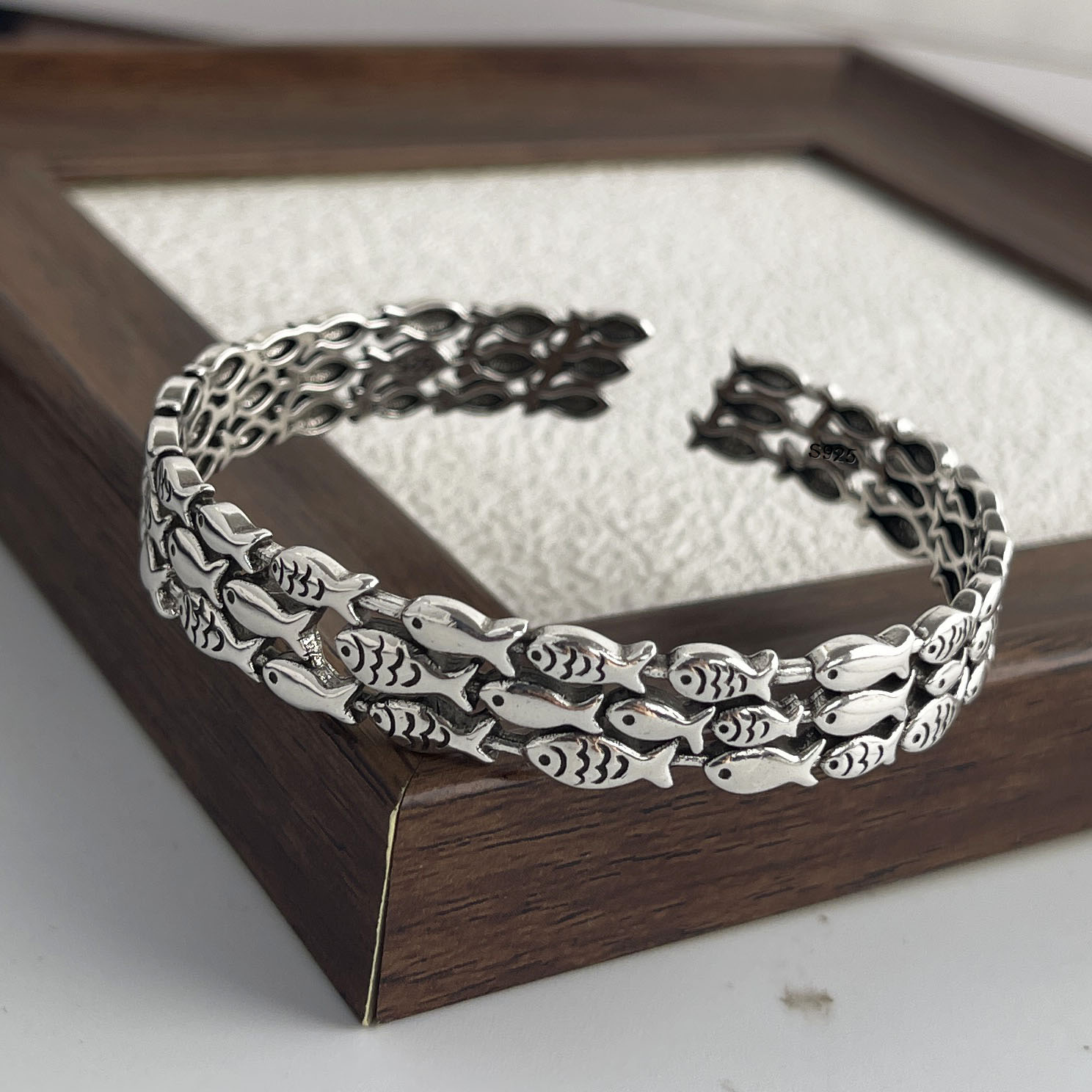 Men'S Accessories Trending - 925 فضة أساور للنساء الرجال سلسلة