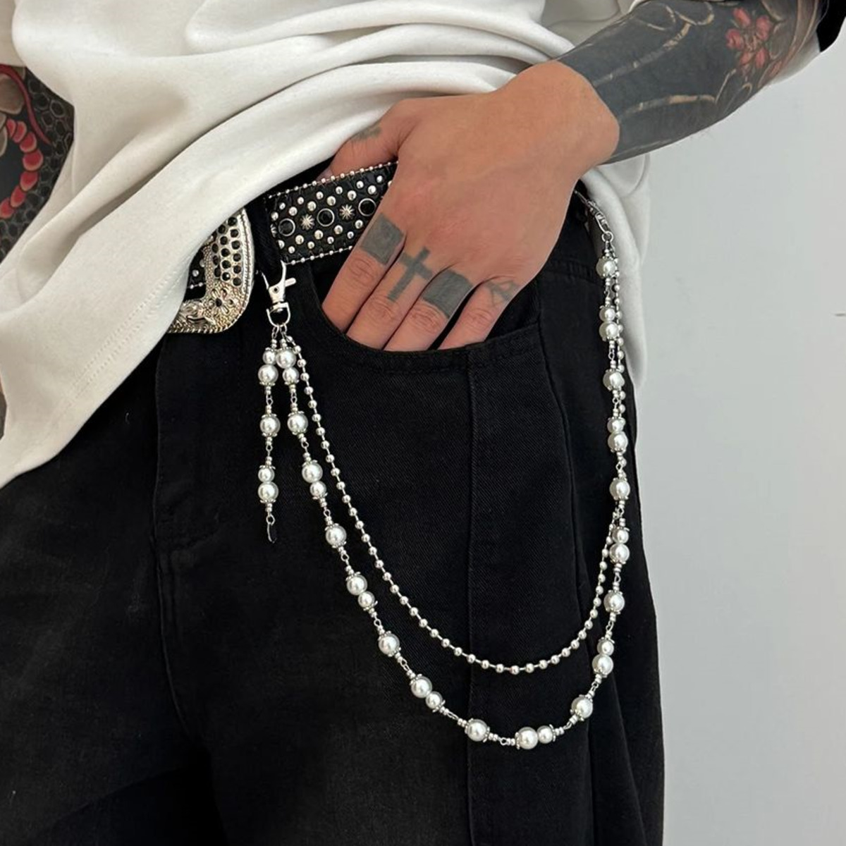 Men Accessories Chain - Ingemark 2025 يساير الموضة فريد تقليد