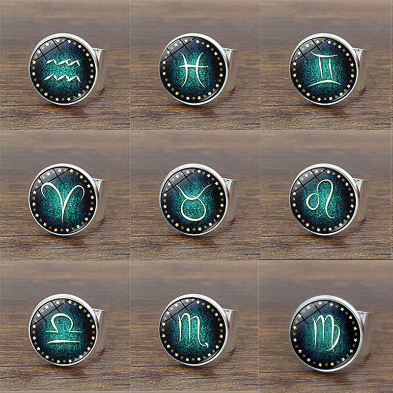 Men'S Accessories Jewelry Sale - رائجة البيع 12 كوكبة مضيئة حلقة