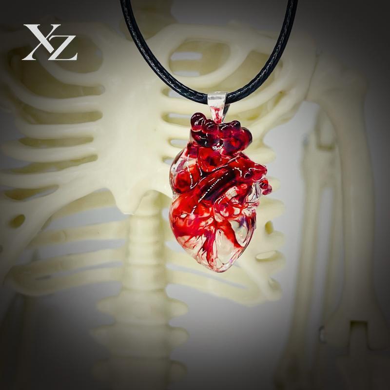 Men'S Accessories Jewelry Sale - قلادة قلب قوطية فاخرة رائجة البيع،