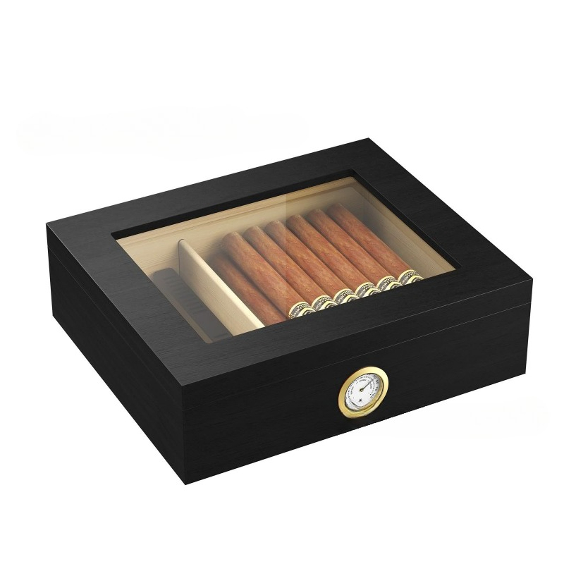 علبة سيجار مرطبة مع مرطب ومقيا - مراجعة Men Accessories Gift Box وسعره