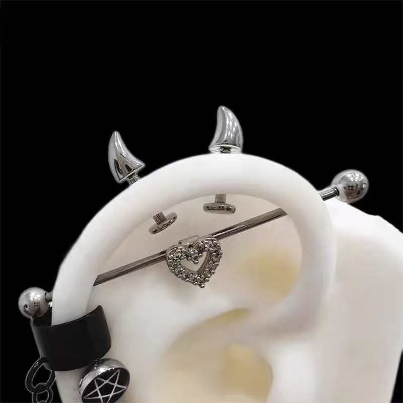 عرض ساخن: أقراط أذن بتصميم قرو - مراجعة Men'S Accessories Jewelry Sale وسعره