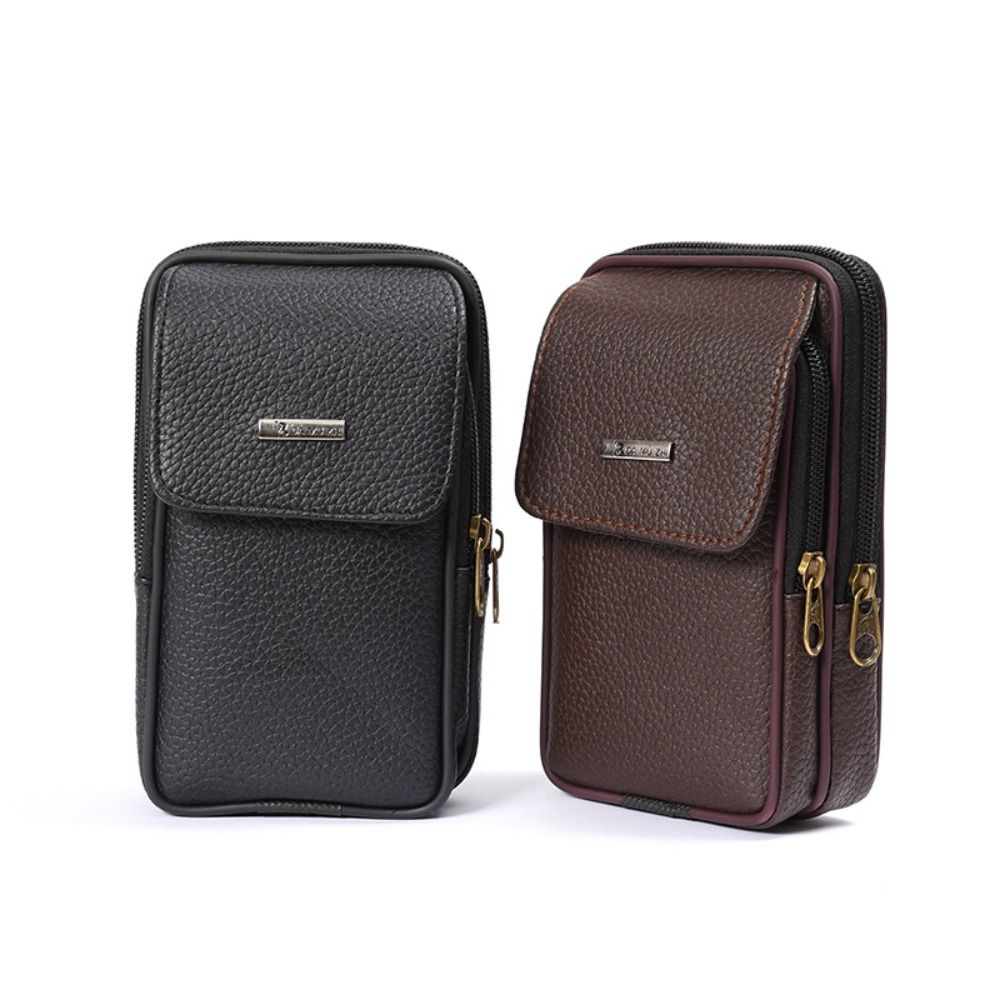 حقيبة خصر رجالية من الجلد الصن - مراجعة Men Accessories Pack وسعره
