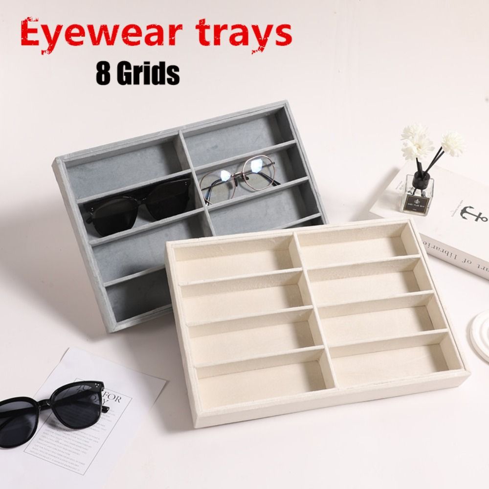 منظم نظارات شمسية بيج ورمادي ق - مراجعة Men'S Accessories Organizer Tray وسعره