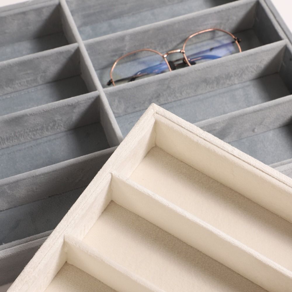 منظم نظارات شمسية بيج ورمادي ق - مراجعة Men'S Accessories Organizer Tray وسعره