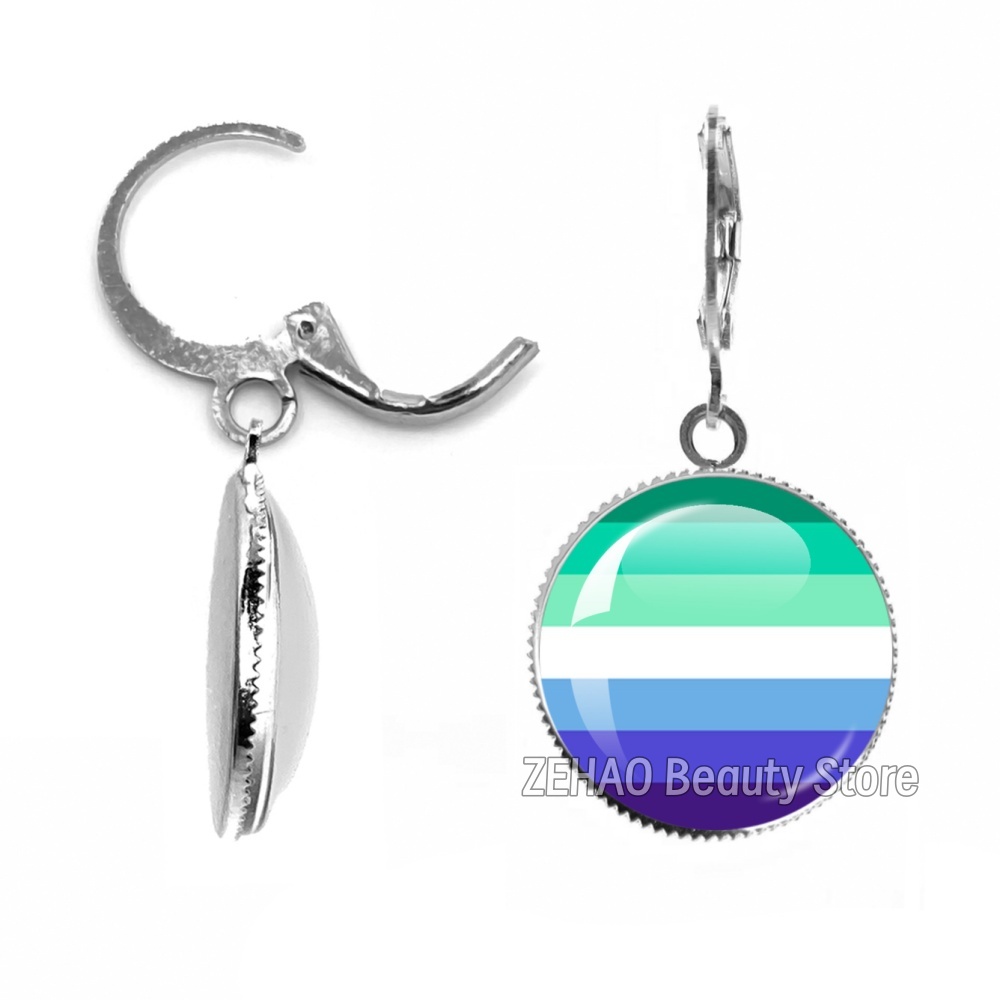 أقراط على شكل علم فخر المثليين - مراجعة Men'S Accessories Jewelry Sale وسعره