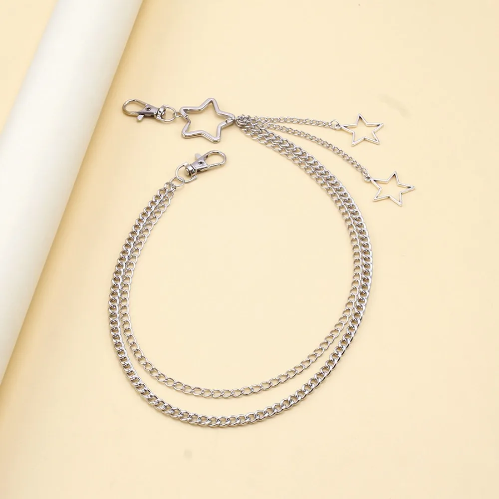 سحر فضي اللون الفولاذ المقاوم  - مراجعة Men Accessories Chain وسعره