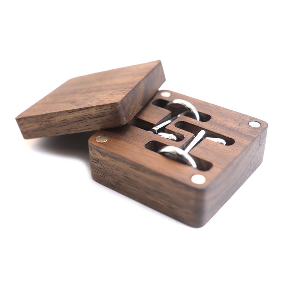 صندوق أزرار أكمام من خشب الجوز - مراجعة Men Accessories Gift Box وسعره