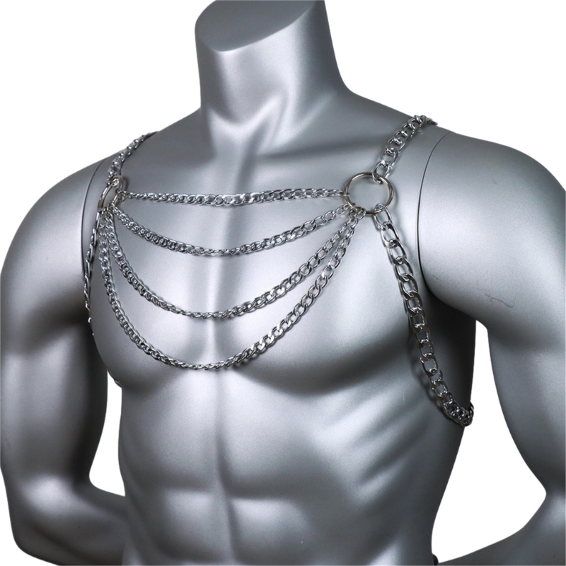 الرجال مثير الجسم المعدني الصد - مراجعة Men Accessories Chain وسعره