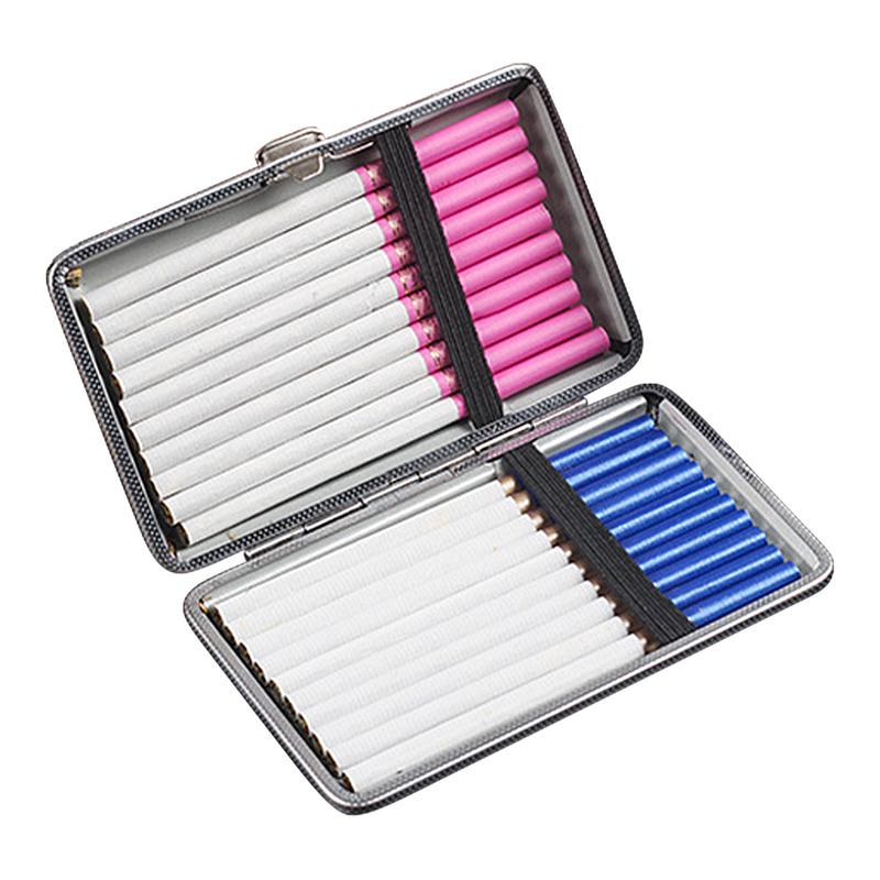 صندوق سجائر من الجلد الصناعي ل - مراجعة Men Accessories Gadgets وسعره