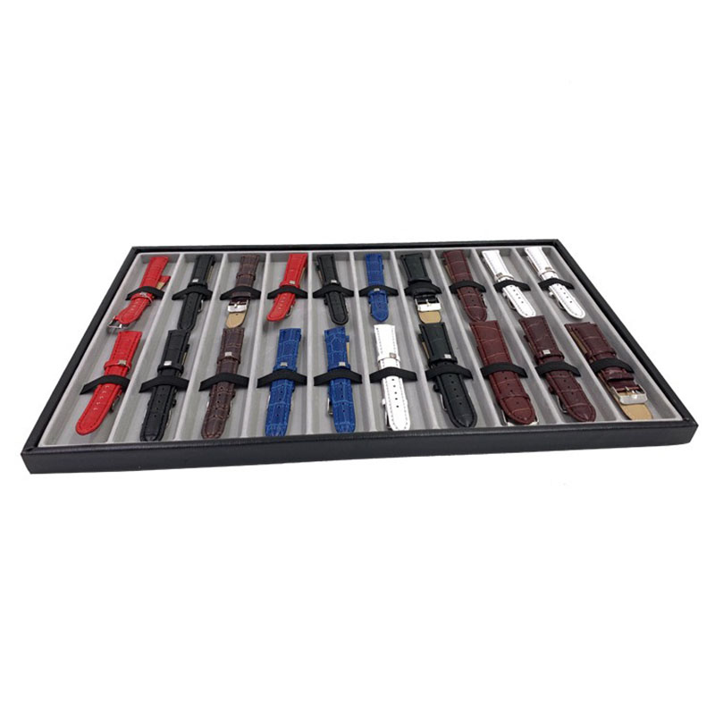 الجلود ساعة منظم صينية الميكان - مراجعة Men'S Accessories Organizer Tray وسعره