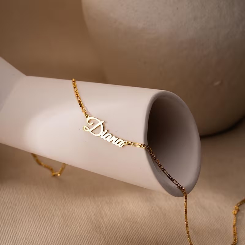 سلاسل عنق فيجارو مخصصة مع اسم  - مراجعة Men Accessories Gift Box وسعره