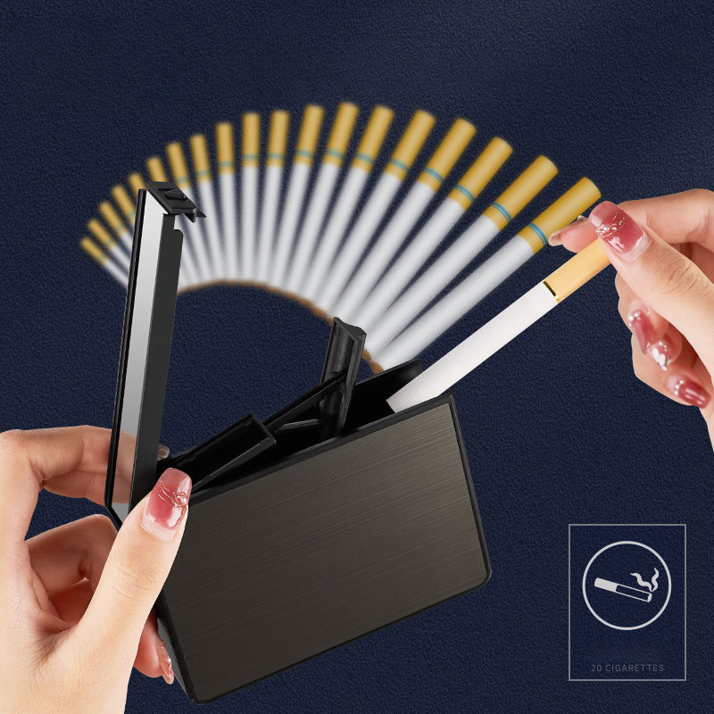 علبة سجائر أوتوماتيكية محمولة  - مراجعة Men Accessories Gift Box وسعره