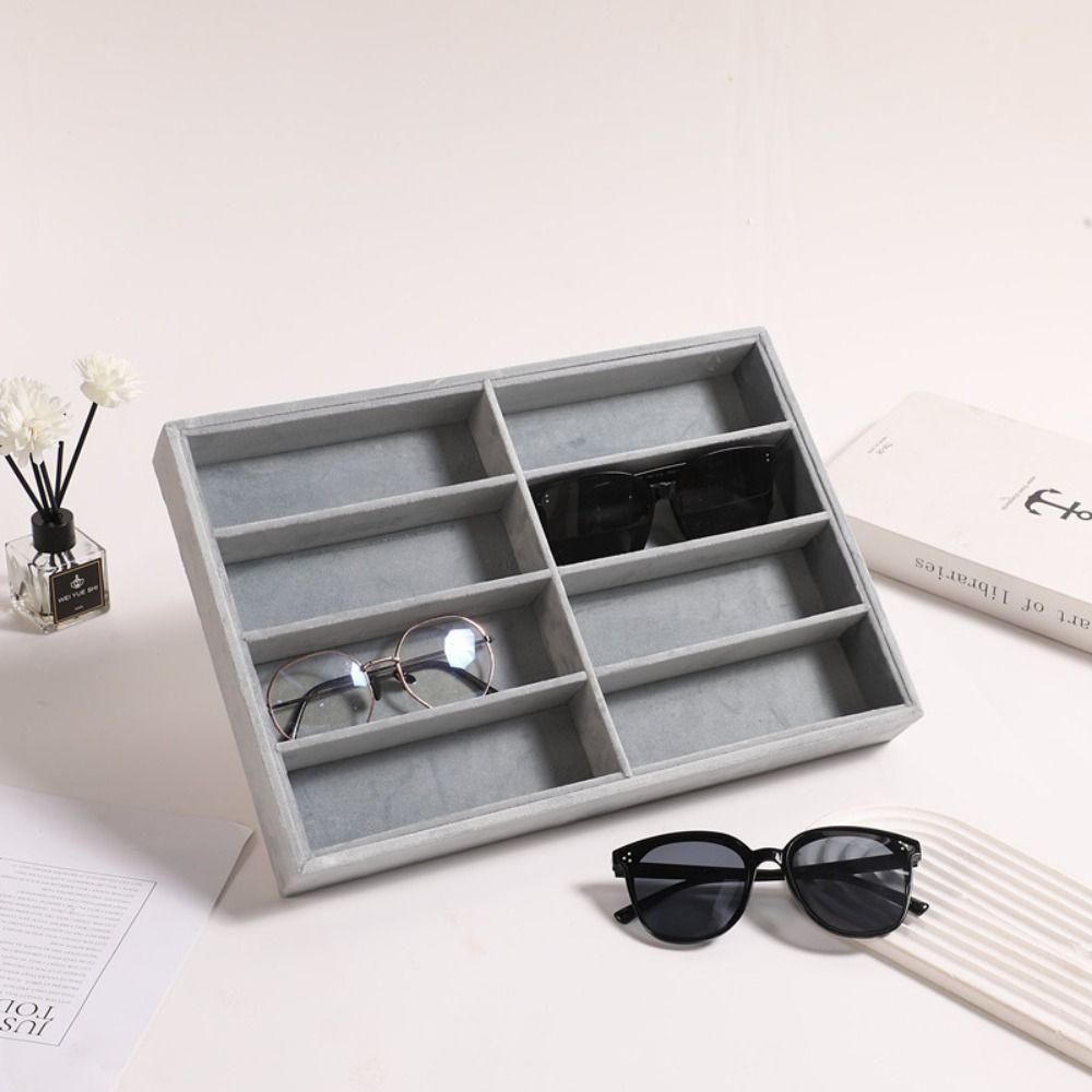 منظم نظارات شمسية بيج ورمادي ق - مراجعة Men'S Accessories Organizer Tray وسعره