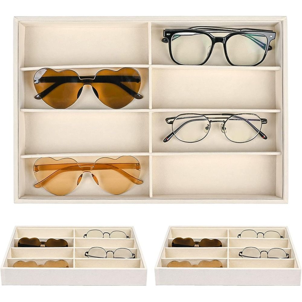 منظم نظارات شمسية بيج ورمادي ق - مراجعة Men'S Accessories Organizer Tray وسعره
