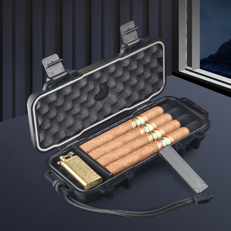 مرطب سيجار محمول مع مرطب مقاوم - مراجعة Men Accessories Gift Box وسعره