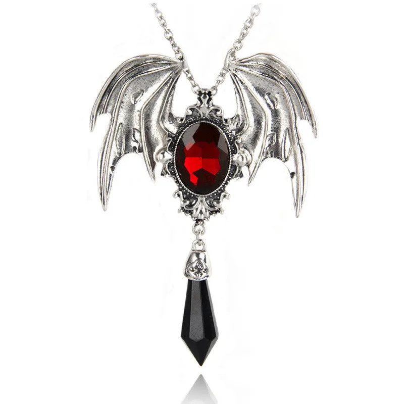 الخفافيش قلادة النساء الرجال ا - مراجعة Men'S Accessories Jewelry Sale وسعره