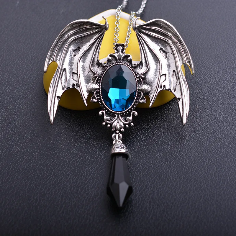 الخفافيش قلادة النساء الرجال ا - مراجعة Men'S Accessories Jewelry Sale وسعره
