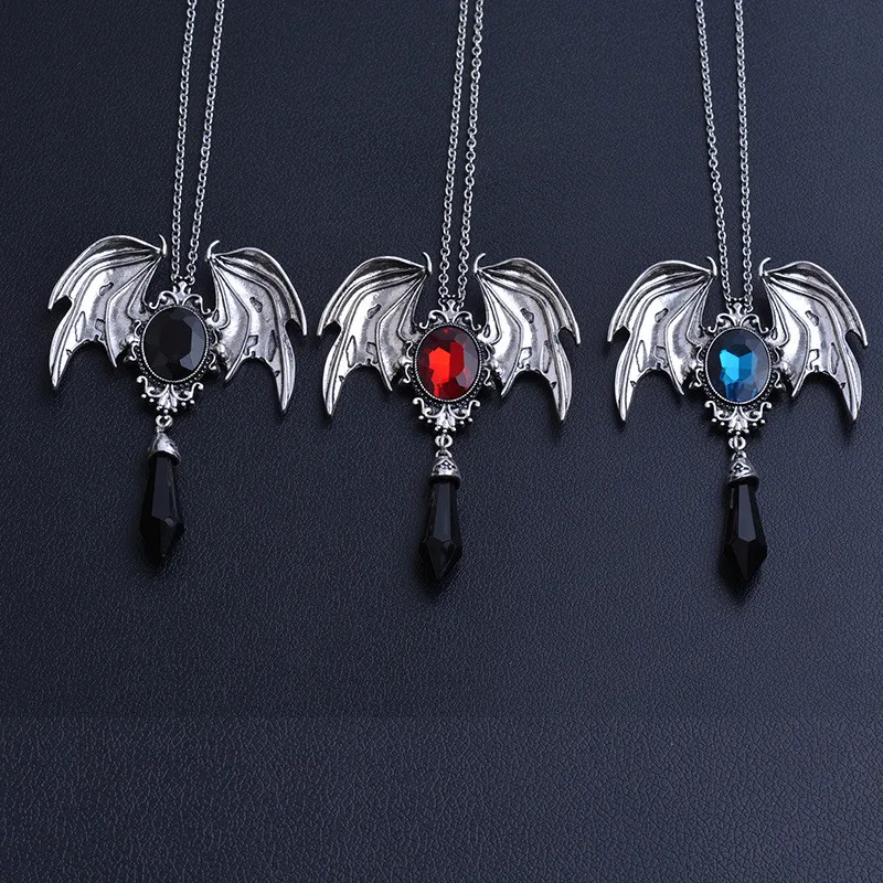 الخفافيش قلادة النساء الرجال ا - مراجعة Men'S Accessories Jewelry Sale وسعره