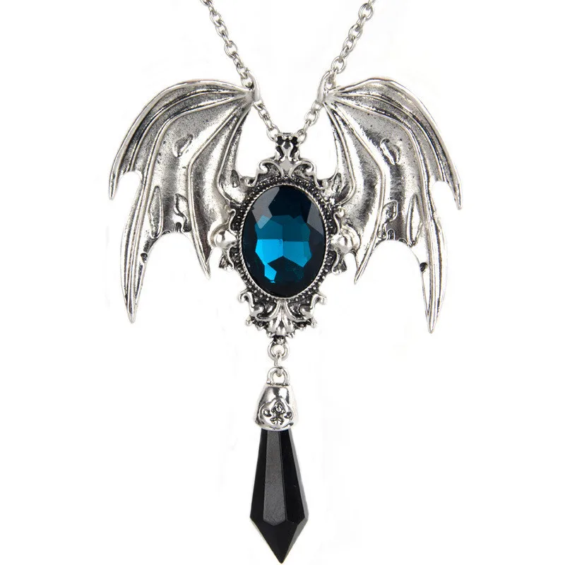 الخفافيش قلادة النساء الرجال ا - مراجعة Men'S Accessories Jewelry Sale وسعره