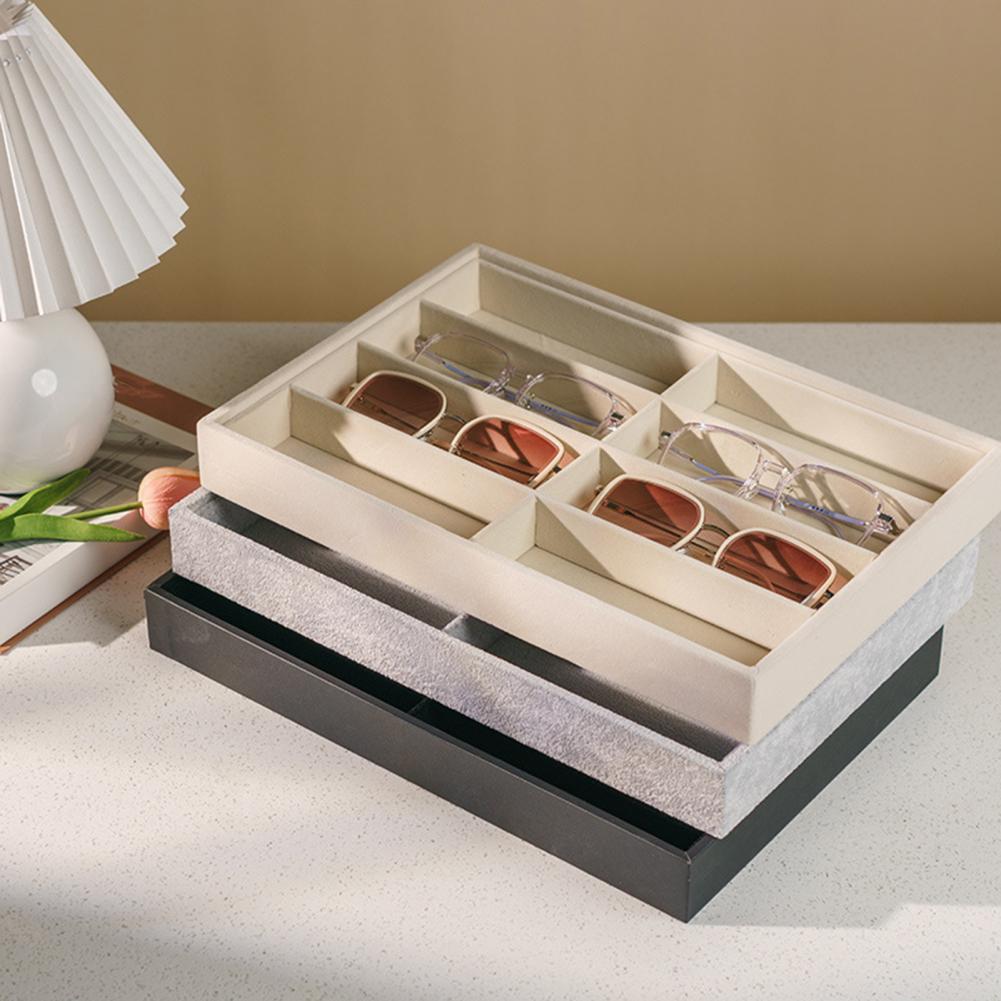8 شبكة المخملية نظارات حامل صن - مراجعة Men'S Accessories Organizer Tray وسعره